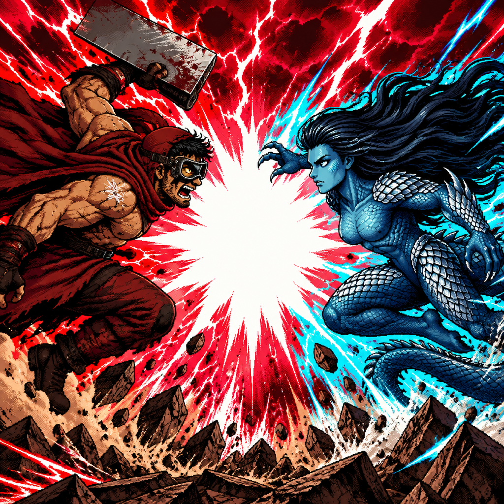 Killer Clicker promotional battle art